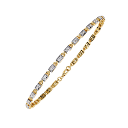 Lumirelle | 0.45Ct Lab-Grown Diamond Bracelet in 14K Gold – Soft Brilliance, Responsibly Captured
