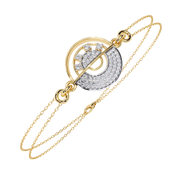 Dianthra | 0.42Ct Lab-Grown Diamond Bracelet in 14K Gold – Ethereal Spark, Consciously Crafted