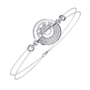 Dianthra | 0.42Ct Lab-Grown Diamond Bracelet in 14K Gold – Ethereal Spark, Consciously Crafted