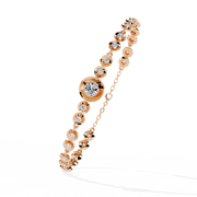 Ophelure | 0.20Ct Lab-Grown Diamond Bracelet in 14K Gold – Velvet Shine, Responsibly Designed