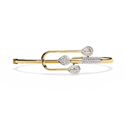 Mariselle | 0.73Ct Lab-Grown Diamond Bracelet in 14K Gold – Oceanic Spark, Responsibly Brilliant