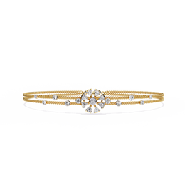 Auralis | 0.46Ct Lab-Grown Diamond Bracelet in 14K Gold – Gilded Light, Ethically Luminous