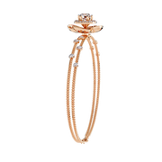 Elurian | 0.95Ct Lab-Grown Diamond Bracelet in 14K Gold – Luminous Grace, Ethically Born