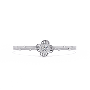 Elurian | 0.95Ct Lab-Grown Diamond Bracelet in 14K Gold – Luminous Grace, Ethically Born