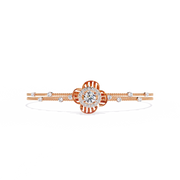 Elurian | 0.95Ct Lab-Grown Diamond Bracelet in 14K Gold – Luminous Grace, Ethically Born