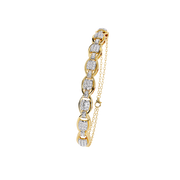 Novalyra | 0.84Ct Lab-Grown Diamond Bracelet in 14K Gold – Luminous Whisper, Consciously Refined