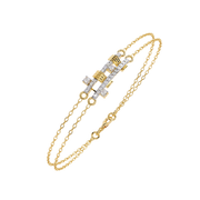 Virelia | 0.27Ct Lab-Grown Diamond Bracelet in 14K Gold – Brilliance in Bloom, Guilt-Free Glow