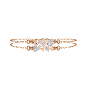 Elaria | 0.29Ct Lab-Grown Diamond Bracelet in 14K Gold – Ethereal Glow, Consciously Crafted