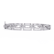 Claravyn | 2.31Ct Lab-Grown Diamond Bracelet in 14K Gold – Crystal Clarity, Crafted with Care