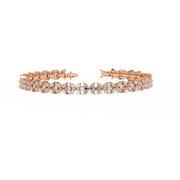 Brilliera | 6.25Ct Lab-Grown Diamond Bracelet in 14K Gold – Dazzling Ethos, Crafted to Last