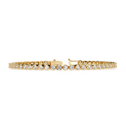 Veloura | 2.62Ct Lab-Grown Diamond Bracelet in 14K Gold – Radiant Grace, Consciously Yours