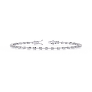 Solavie | 0.95Ct Lab-Grown Diamond Bracelet in 14K Gold – Radiant Soul, Eternally Refined