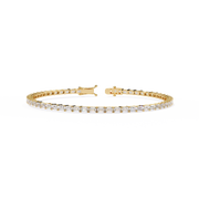 Auralyn | 3.53Ct Lab-Grown Diamond Bracelet in 14K Gold – Inner Light, Infinite Elegance