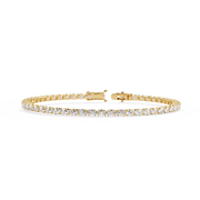 Lustraeon | 6.72Ct Lab-Grown Diamond Bracelet in 14K Gold – Eternal Light, Effortlessly Refined