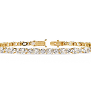 Alunari | 4.64Ct Lab-Grown Diamond Bracelet in 14K Gold – Luminous Whispers, Modern Grace