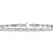 Alunari | 4.64Ct Lab-Grown Diamond Bracelet in 14K Gold – Luminous Whispers, Modern Grace