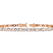 Alunari | 4.64Ct Lab-Grown Diamond Bracelet in 14K Gold – Luminous Whispers, Modern Grace