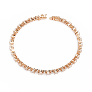 Alunari | 4.64Ct Lab-Grown Diamond Bracelet in 14K Gold – Luminous Whispers, Modern Grace