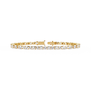 Alunari | 4.64Ct Lab-Grown Diamond Bracelet in 14K Gold – Luminous Whispers, Modern Grace