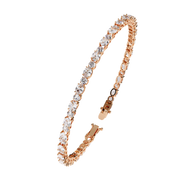 Alunari | 4.64Ct Lab-Grown Diamond Bracelet in 14K Gold – Luminous Whispers, Modern Grace