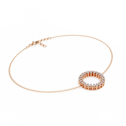 BrilliaLink | 0.15Ct Lab-Grown Diamond Bracelet in 14K Gold – Infinite Sparkle, Consciously Crafted