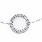 BrilliaLink | 0.15Ct Lab-Grown Diamond Bracelet in 14K Gold – Infinite Sparkle, Consciously Crafted