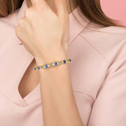EternaGleam | 5.26Ct Lab-Grown Diamond Bracelet in 14K Gold – Shine Forever, Wear Consciously