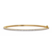 LumiLace | 1.92Ct Lab-Grown Diamond Bracelet in 14K Gold – Gracefully Grown, Eternally Shining