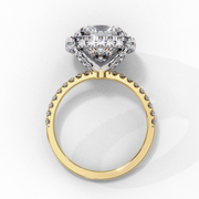 Lunavra | 2.99Ct Lab-Grown Diamond Ring in 14K Gold – Moonlight in Every Moment