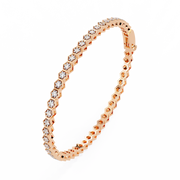 CelestiLink | 1.05Ct Lab-Grown Diamond Bracelet in 14K Gold – Ethereal Sparkle, Earth-Friendly Shine