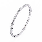 CelestiLink | 1.05Ct Lab-Grown Diamond Bracelet in 14K Gold – Ethereal Sparkle, Earth-Friendly Shine