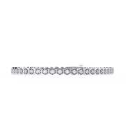 CelestiLink | 1.05Ct Lab-Grown Diamond Bracelet in 14K Gold – Ethereal Sparkle, Earth-Friendly Shine