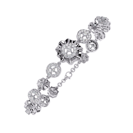 Velantria | 1.29Ct Lab-Grown Diamond Bracelet in 14K Gold – Lush Brilliance, Ethically Yours