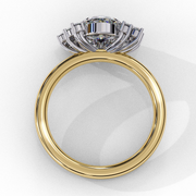 Lunireve | 1.22Ct Lab-Grown Diamond Ring in 14K Gold – Dreamt in Light, Forged in Gold