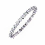 AuraLuxe | 1.7Ct Lab-Grown Diamond Bracelet in 14K Gold – Radiate Refined Brilliance, Responsibly
