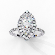 Sylvarin | 2.16Ct Lab-Grown Diamond Ring in 14K Gold – Earthborn Sparkle, Timeless Allure