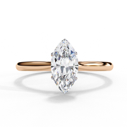 Seravelle | 0.82Ct Lab-Grown Diamond Ring in 14K Gold – Luminous Grace, Consciously Created