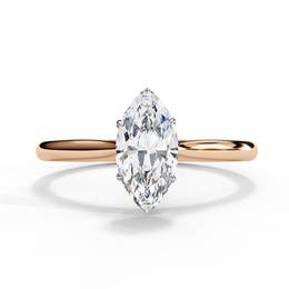 Seravelle | 0.82Ct Lab-Grown Diamond Ring in 14K Gold – Luminous Grace, Consciously Created