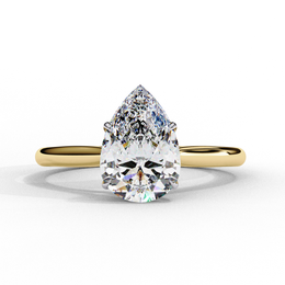 Elarayne | 0.89Ct Lab-Grown Diamond Ring in 14K Gold – Timeless Radiance, Consciously Adorned
