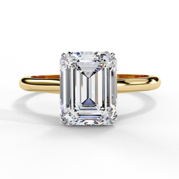 Elarisse | 2.56Ct Lab-Grown Diamond Ring in 14K Gold – Eternal Light, Ethically Defined