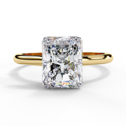 Virellune | 2.94Ct Lab-Grown Diamond Ring in 14K Gold – Twilight Spark, Ethically Eternal
