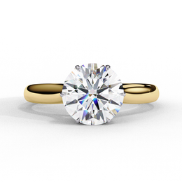 Sylvarin | 1.92Ct Lab-Grown Diamond Ring in 14K Gold – Eternal Gleam, Consciously Crafted