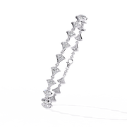 Elunara | 1.05Ct Lab-Grown Diamond Bracelet in 14K Gold – Celestial Grace, Ethically Luminous