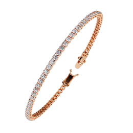 Seravelle | 3.89Ct Lab-Grown Diamond Bracelet in 14K Gold – Grace in Gold, Eternally Ethical