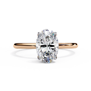 Solenyra | 1.20Ct Lab-Grown Diamond Ring in 14K Gold – Radiant Soul, Ethically Refined