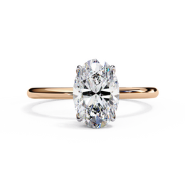 Solenyra | 1.20Ct Lab-Grown Diamond Ring in 14K Gold – Radiant Soul, Ethically Refined