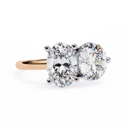 Seraphara | 3.32Ct Lab-Grown Diamond 14K Gold Ring – Divine Sparkle, Consciously Crafted