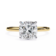 Dioraen | 2.65Ct Lab-Grown Diamond Ring in 14K Gold – Timeless Luminescence, Consciously Crafted