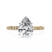 Celestara | 2.06Ct Lab-Grown Diamond Ring in 14K Gold – Starlit Grace, Consciously Designed