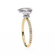 Celestara | 2.06Ct Lab-Grown Diamond Ring in 14K Gold – Starlit Grace, Consciously Designed